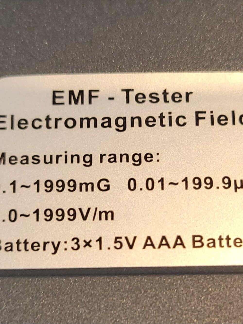 Smart Sensor ST1393 EMF-Tester - Picture 7 of 8